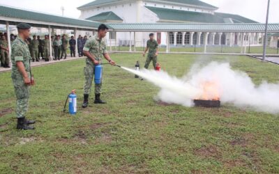 THIRD BATTALION CONDUCTS SECURITY AND SAFETY BRIEF FOR LUMUT CAMP’S RESIDENTS AND CIVIL SERVANTS