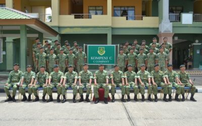 RBAF SERGEANT MAJOR FAREWELL AT THIRD BATTALION ROYAL BRUNEI LAND FORCE