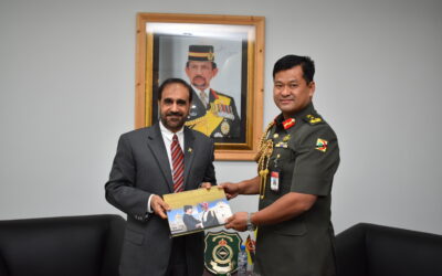 RBLF COMMANDER RECEIVED AN INTRODUCTORY CALL FROM THE AMBASSADOR OF THE SULTANATE OF OMAN TO BRUNEI DARUSSALAM