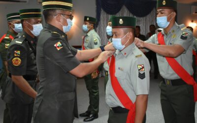 PROMOTION CEREMONY FOR SECOND BATTALION ROYAL BRUNEI LAND FORCE PERSONNEL