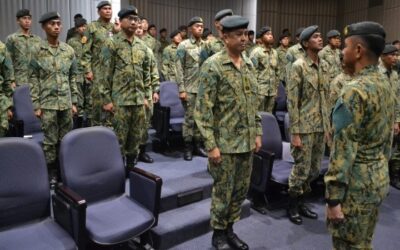 SESI PERJUMPAAN KURSUS LANJUTAN INFANTRI BAGI LEPASAN REKRUT PENGAMBILAN KE-160 TDDB