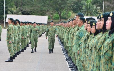 TENTERA DARAT DIRAJA BRUNEI MENYAMBUT HARI ULANG TAHUN KE-56 TAHUN
