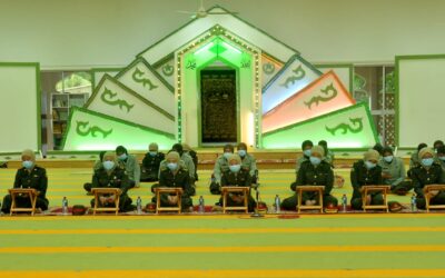 RBLF FEMALE PERSONNEL HELD DIKIR MAULUD CEREMONY AT SURAU AL- FAI’ZUN, BERAKAS GARRISON