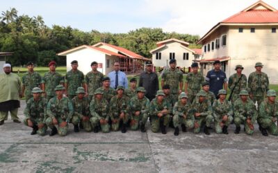 SECOND MINISTER OF DEFENCE WORKING VISIT TO PULAU BARU-BARU