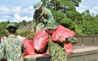 DISASTER RELIEF TO KAMPONG SELAPON TEMBURONG DISTRICT