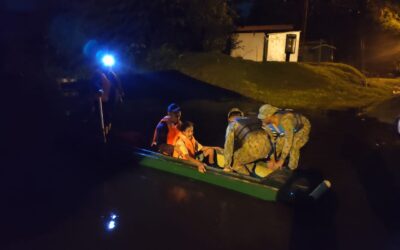 THIRD BATTALION ROYAL BRUNEI LAND FORCE INVOLVED IN DOMESTIC NATURAL DISASTER RELIEF EFFORT