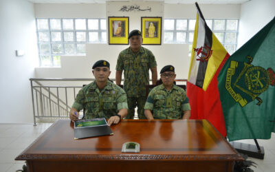 HANDOVER CEREMONY OF THE DEPUTY COMMANDING OFFICER OF THIRD BATTALION ROYAL BRUNEI LAND FORCE