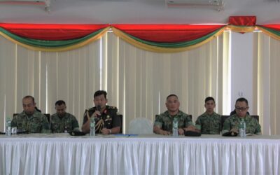 COMMANDER OF ROYAL BRUNEI LAND FORCE MEETS WITH ADVANCED INFANTRY COURSE PARTICIPANTS