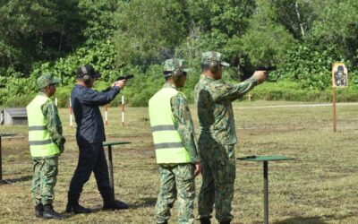 RBN COMMANDER FAREWELL VISIT TO ROYAL BRUNEI LAND FORCE