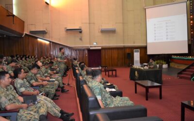 MOTIVATIONAL AND LEADERSHIP TALK BY THE COMMANDER OF RBLF