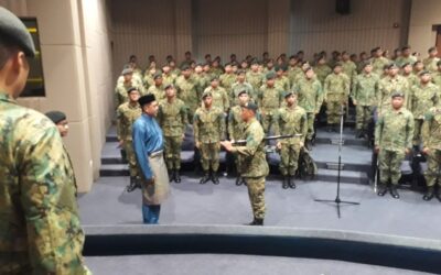 INTERAKSI BERSAMA PEMIMPIN-PEMIMPIN BATALION KETIGA TENTERA DARAT DIRAJA BRUNEI