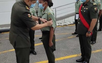 PROMOTION CEREMONY FOR THE PERSONNEL OF DENTAL SERVICES ROYAL BRUNEI LAND FORCE