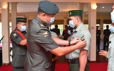 PROMOTION CEREMONY FOR ROYAL BRUNEI LAND FORCE HEADQUARTERS AND COMPANY HEADQUARTERS ROYAL BRUNEI LAND FORCE PERSONNEL