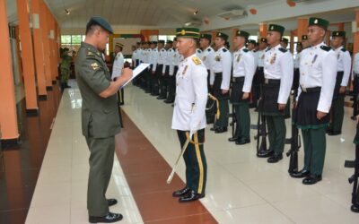 COMPANY DRILL AND PACE STICK DRILL COMPETITION FOR THE SENIOR NON-COMMISSIONED OFFICERS IN CONJUNCTION WITH THE ROYAL BRUNEI LAND FORCE 59TH ANNIVERSARY