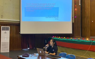 FIRST BATTALION, ROYAL BRUNEI LAND FORCE ATTENDS HEALTHY EATING TALK