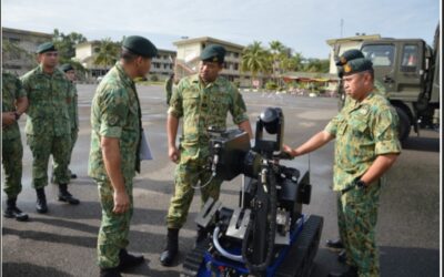 ROYAL BRUNEI LAND FORCE STUDY DAY AT SECOND BATTALION ROYAL BRUNEI LAND FORCE TUTONG CAMP