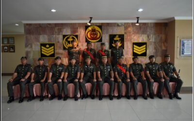 PROMOTION CEREMONY FOR SENIOR NON-COMMISSIONED OFFICERS OF SECOND BATTALION ROYAL BRUNEI LAND FORCE PERSONNEL