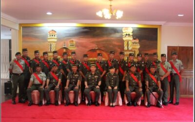 PROMOTION CEREMONY FOR SENIOR NON-COMMISSIONED OFFICER PERSONNEL OF COMBAT SERVICE SUPPORT ROYAL BRUNEI LAND FORCE