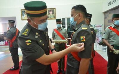 PROMOTION CEREMONY FOR THIRD BATTALION ROYAL BRUNEI LAND FORCE PERSONNEL
