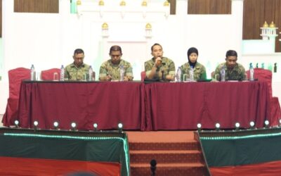 LEADERSHIP BRIEF BY THE COMMANDANT OF COMBAT SERVICE SUPPORT ROYAL BRUNEI LAND FORCE