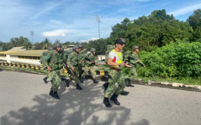 FIRST BATTALION ROYAL BRUNEI LAND FORCE SECTION COMPETITION