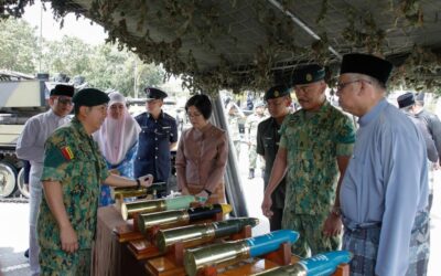 STATIC DISPLAY OF ARMOURED RECONAISSANCE SQUADRON AND ASSAULT BOAT SQUADRON  IN CONJUNCTION WITH THE OPEN DAY OF SERI BEGAWAN RELIGIOUS TEACHERS UNIVERSITY COLLEGE