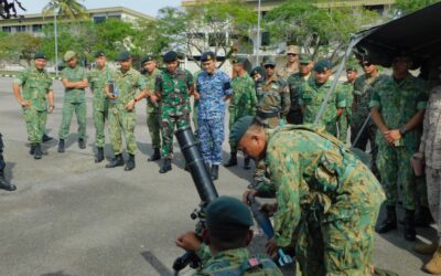 11th COMMAND AND STAFF COLLEGE COURSE VISITS TO RBLF