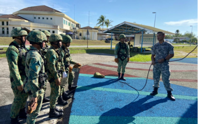 3Bn RBLF CONDUCTED MULTI ROPE ABSEIL (MRA) TRAINING FOR THE RIFLE COMPANY