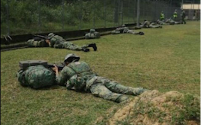 FIRST BATTALION ROYAL BRUNEI LAND FORCE CONDUCTS EXERCISE OPERATION PERMATA HIJAU