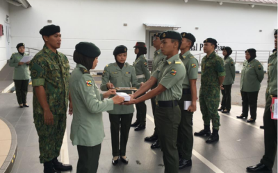 PROMOTION AND GENERAL SERVICE MEDAL CEREMONY FOR DENTAL SERVICES ROYAL BRUNEI LAND FORCE PERSONNEL