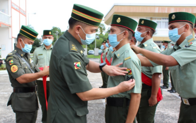 PROMOTION CEREMONY FOR SENIOR NON-COMMISSIONED OFFICERS AND JUNIOR NON-COMMISSIONED OFFICERS OF COMBAT SERVICE SUPPORT ROYAL BRUNEI LAND FORCE