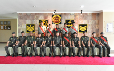 PROMOTION CEREMONIES FOR PERSONNEL OF SECOND BATTALION ROYAL BRUNEI LAND FORCE