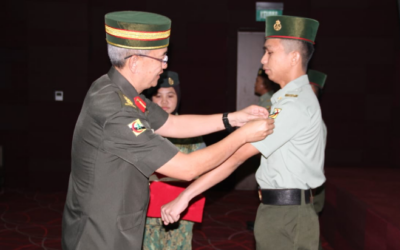 PROMOTION CEREMONY FOR MEDICAL AND HEALTH SERVICES ROYAL BRUNEI LAND FORCE PERSONNEL