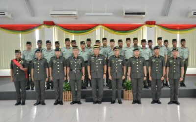 PROMOTION CEREMONIES FOR PERSONNEL OF THIRD BATTALION ROYAL BRUNEI LAND FORCE