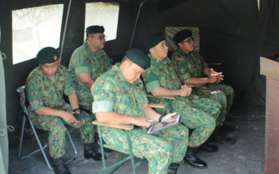 SIGNAL SQUADRON COMBAT SERVICE SUPPORT ROYAL BRUNEI LAND FORCE CONDUCTED EXERCISE GELOMBANG SEPADU SIRI 1/2021