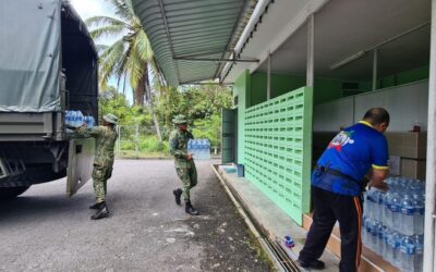 THIRD BATTALION ROYAL BRUNEI LAND FORCE CONTRIBUTES TO CHARITY PROJECT FOR KAMPONG SUKANG RESIDENTS