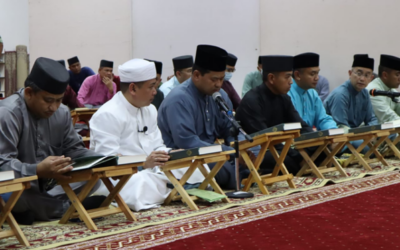 OPENING OF TERAWIH PRAYERS AND TADARUS AL-QURAN IN CONJUNCTION WITH THE HOLY MONTH OF RAMADHAN 1442 HIJRAH