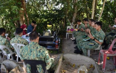 ROYAL BRUNEI LAND FORCE CONDUCTS TAHLIL AND DOA ARWAH FOR OFFICERS AND PERSONNEL
