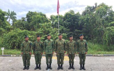 MAJLIS PENYAMPAIAN PANGKAT PTB-PTB RENDAH BAGI KOMPENI MARKAS DAN MARKAS TENTERA DARAT DIRAJA BRUNEI TAHUN 2018