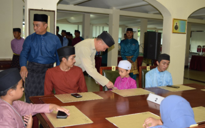 COMBAT SERVICE SUPPORT ROYAL BRUNEI LAND FORCE HELD IFTAR AND HANDING OVER OF DONATIONS TO ORPHANS AND CHILDREN WITH SPECIAL NEEDS