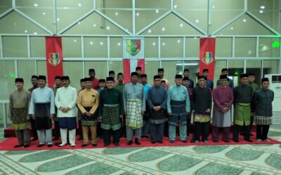 SUPPORT BATTALION ROYAL BRUNEI LAND FORCE HELD IFTAR EVENT WITH FORMER COMMANDING OFFICERS AND REGIMENT SERGEANT MAJORS