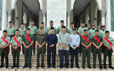SUPPORT BATTALION ROYAL BRUNEI LAND FORCE VISITS INSTITUTE TAHFIZ AL-QURAN SULTAN HAJI HASSANAL BOLKIAH