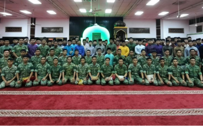 MINISTER OF DEFENCE II JOINED TERAWIH AND TADARUS AL-QURAN AT SURAU AL-FAI’ZUN