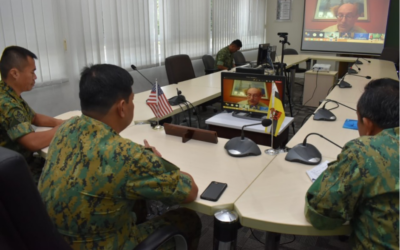 COMMANDER OF THE ROYAL BRUNEI LAND FORCE PARTICIPATES IN THE VIRTUAL INDO-PACIFIC LANDPOWER CONFERENCE