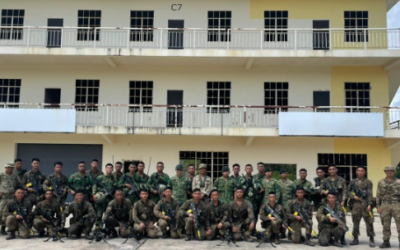 EXERCISE GALLIPOLI ARROW BETWEEN THIRD BATTALION ROYAL BRUNEI LAND FORCE AND SECOND BATTALION ROYAL GURKHA RIFLES