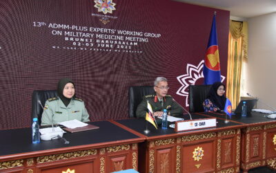 ROYAL BRUNEI ARMED FORCES CO-CHAIRS THE 13TH ASEAN DEFENCE MINISTERS’ MEETING-PLUS EXPERTS’ WORKING GROUP ON MILITARY MEDICINE