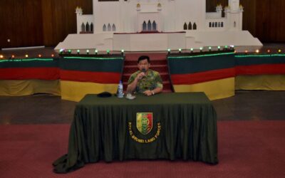 LEADERSHIP TALK BY THE COMMANDER OF ROYAL BRUNEI LAND FORCE