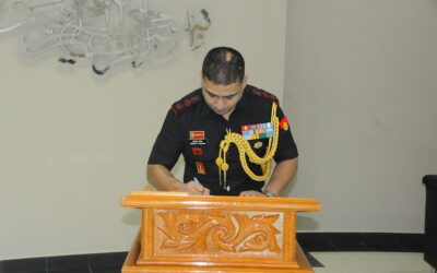 KUNJUNGAN PENGENALAN ATASE PERTAHANAN REPUBLIK INDIA KE NEGARA BRUNEI DARUSSALAM