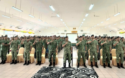 COMMANDER RBLF LEADERSHIP TALK SESSION WITH ADVANCED INFANTRY COURSE PARTICIPANTS