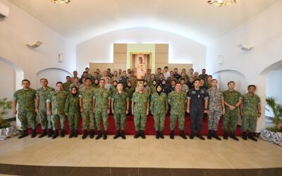 RBLF RECEIVES VISIT BY PARTICIPANTS OF THE 16TH COMMAND AND STAFF COLLEGE COURSE